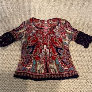 Women’s Bila Paisley Flowing Blouse